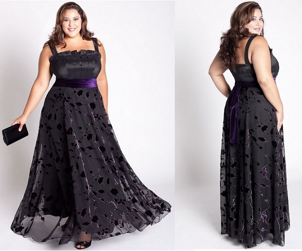 sexy plus size formal dress