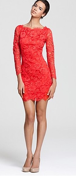 long red lace dress with sleeves