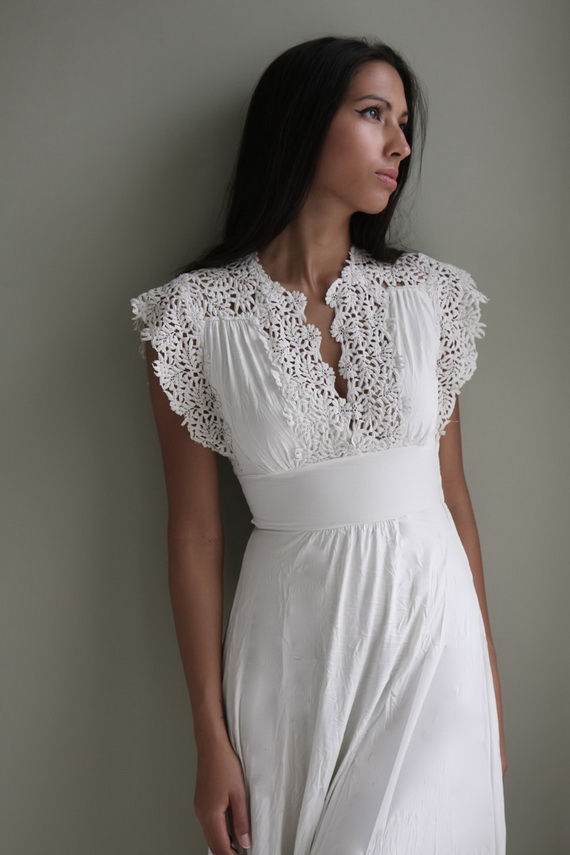 vintage lace dresses with sleeves